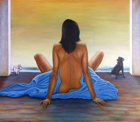 Der blaue Schleier