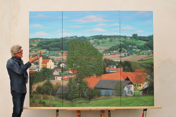 Blick auf Heiligenkreuz/W. 1